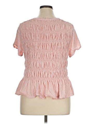 Pilcro Short Sleeve Blouse (view 2)