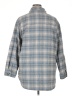American Eagle Outfitters 100% Polyester Plaid Blue Coat Size XL - photo 2