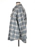 American Eagle Outfitters 100% Polyester Plaid Blue Coat Size XL - photo 5