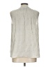 Rafaella Silver Sleeveless Blouse Size L - photo 2