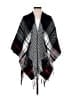 Unbranded Plaid Black Gray Wrap One size - photo 1