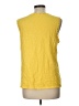 Talbots 100% Cotton Yellow Sleeveless Top Size L - photo 2