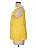 Talbots 100% Cotton Yellow Sleeveless Top Size L - photo 5