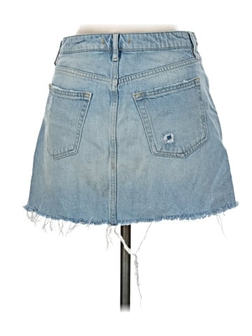 We the Free Denim Skirt (view 2)