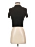 Babaton Solid Black Short Sleeve Top Size S - photo 1
