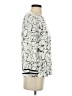 Karl Lagerfeld Paris Ivory 3/4 Sleeve Blouse Size XS - photo 4