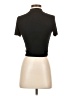 Babaton Solid Black Short Sleeve Top Size S - photo 2