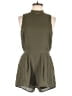 One Clothing Solid Green Romper Size M - photo 1