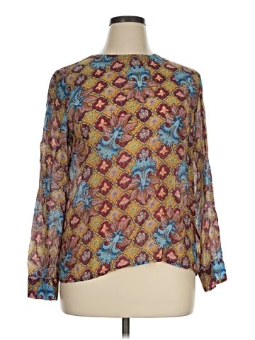 Tanvi Kedia Long Sleeve Blouse (view 1)