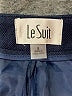 Le Suit 100% Polyester Blue Dress Pants Size 8 - photo 4