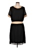 Zara 100% Polyester Black Casual Dress Size L - photo 1