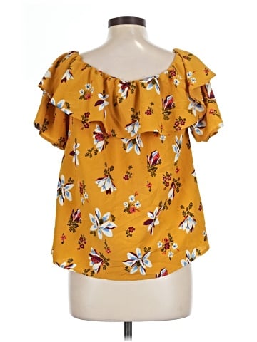 H.I.P. Happening in the Present Short Sleeve Blouse (view 2)