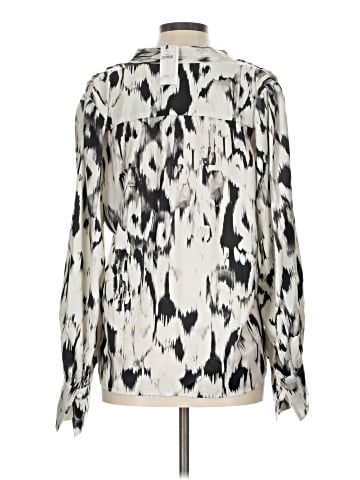 Banana Republic Factory Store Long Sleeve Blouse (view 2)