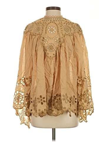 Zimmermann Awaken Embroidered Yoke Blouse (view 1)