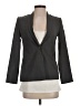 Elie Tahari Solid Gray Wool Blazer Size 2 - photo 1