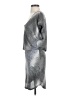 Splendid Metallic Silver Cocktail Dress Size S - photo 5
