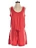 Lou & Grey Solid Red Romper Size M - photo 1