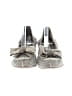 Miu Miu Metallic Silver Leather Flats Size EU 39 1/2 - photo 2