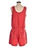 Lou & Grey Solid Red Romper Size M - photo 2