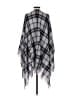Eileen Fisher Plaid Gray Wrap One size - photo 2
