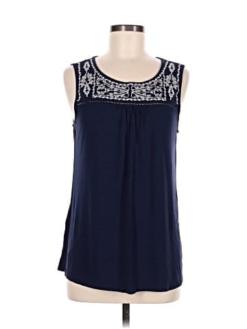 Skies Are Blue Sleeveless Blouse (view 1)