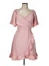 Unbranded 100% Polyester Pink Cocktail Dress Size L - photo 1