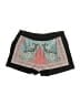 BCBGMAXAZRIA 100% Polyester Paisley Black Shorts Size M - photo 1