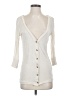 Bordeaux 100% Modal Ivory Cardigan Size XS - photo 1