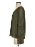 Naked Zebra 100% Polyester Green 3/4 Sleeve Blouse Size S - photo 5