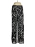 Ninety 100% Rayon Polka Dots Black Casual Pants Size L - photo 1