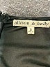 Allison & Kelly 100% Polyester Floral Black Romper Size S - photo 4