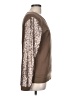 Kaktus 100% Polyester Metallic Brown Sweatshirt Size L - photo 4