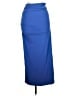 Zara 100% Polyester Blue Formal Skirt Size L - photo 2