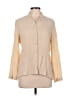 Orvis Tan Long Sleeve Blouse Size 12 - photo 1
