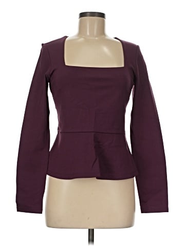 BCBGMAXAZRIA Long Sleeve Top (view 1)