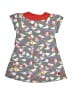 Tea 100% Cotton Print Gray Dress Size 3 - photo 2
