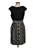 Tibi Argyle Black Cocktail Dress Size 4 - photo 2