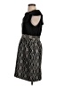 Tibi Argyle Black Cocktail Dress Size 4 - photo 5