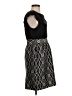 Tibi Argyle Black Cocktail Dress Size 4 - photo 4