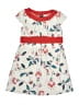 Tea 100% Cotton Print Ivory Dress Size 3 - photo 1