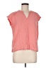 Splendid Pink Short Sleeve Blouse Size M - photo 1