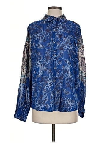 Free People Long Sleeve Blouse (view 1)