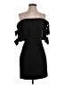 Milly Solid Black Cocktail Dress Size 0 - photo 1