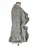 Sandro Studio Animal Print Gray Jacket Size L - photo 4