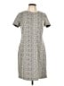 Calvin Klein Tweed Gray Casual Dress Size 10 - photo 1