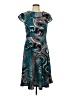 ECI Paisley Teal Casual Dress Size L - photo 1