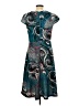 ECI Paisley Teal Casual Dress Size L - photo 2