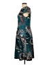 ECI Paisley Teal Casual Dress Size L - photo 5