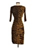 Max Mara Animal Print Brown Cocktail Dress Size EU (IT) 38 / US 2 - photo 2