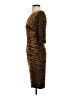 Max Mara Animal Print Brown Cocktail Dress Size EU (IT) 38 / US 2 - photo 5